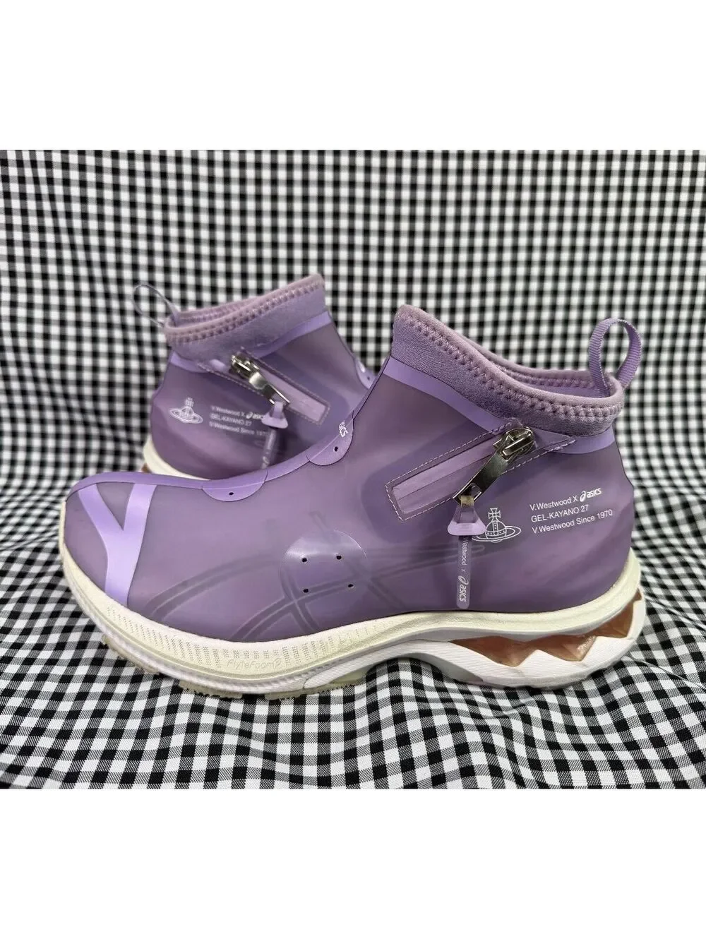 ASICS Vivienne Westwood Gel Kayano 27 LTX Vapor Purple Shoes Mens 6.5 Womens 8